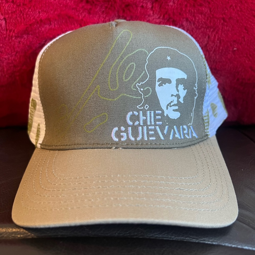 Che Guevara Trucker Hat Sanpback Cap with Mesh -Green/White Color - NEW with Tag